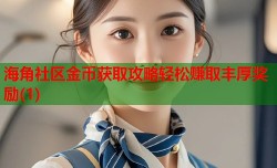 海角社区金币获取攻略轻松赚取丰厚奖励(1)