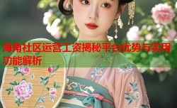 海角社区运营工资揭秘平台优势与实用功能解析