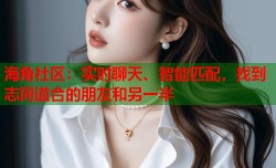 海角社区：实时聊天、智能匹配，找到志同道合的朋友和另一半
