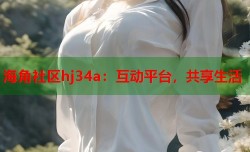 海角社区hj34a：互动平台，共享生活