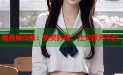 海角网页版：免费影视、社交聊天平台