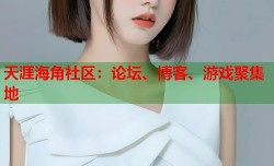 天涯海角社区：论坛、博客、游戏聚集地