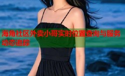 海角社区外卖小哥实时位置查询与服务动态追踪