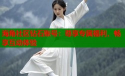 海角社区钻石账号：尊享专属福利，畅享互动体验