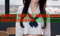 连接邻里，畅享生活：海角社区App助您轻松交友与信息共享