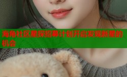 海角社区星探招募计划开启发现新星的机会