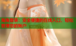 海角登录：安全便捷的在线入口，轻松管理您的账户