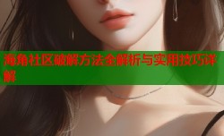 海角社区破解方法全解析与实用技巧详解
