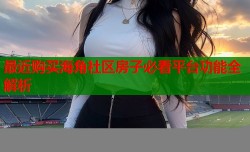 最近购买海角社区房子必看平台功能全解析