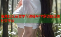 海角社区运营学习课程APP多功能互动社交平台