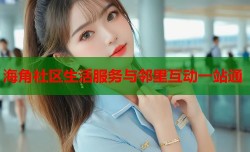 海角社区生活服务与邻里互动一站通