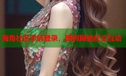 海角社区手机登录，随时随地社交互动