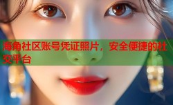 海角社区账号凭证照片，安全便捷的社交平台