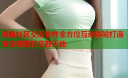 海角社区交友软件全方位互动体验打造安全便捷社交新天地