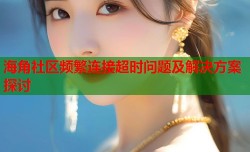 海角社区频繁连接超时问题及解决方案探讨