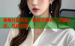 海角社区论坛：热议大事件，分享生活，互动交流