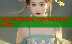 海角社区赚钱攻略广告虚拟商品合作轻松收益