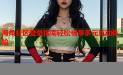 海角社区登录指南轻松畅享多元互动体验