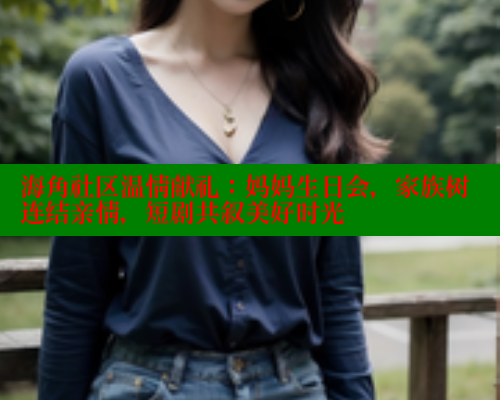 海角社区温情献礼：妈妈生日会，家族树连结亲情，短剧共叙美好时光 海角社区APP 第1张