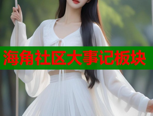 海角社区大事记板块  第1张