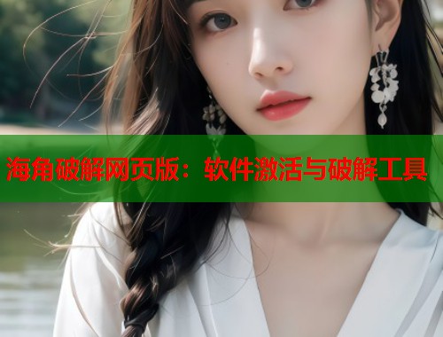 海角破解网页版：软件激活与破解工具  第1张