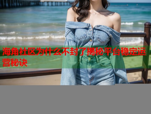 海角社区为什么不封了揭秘平台稳定运营秘诀  第2张