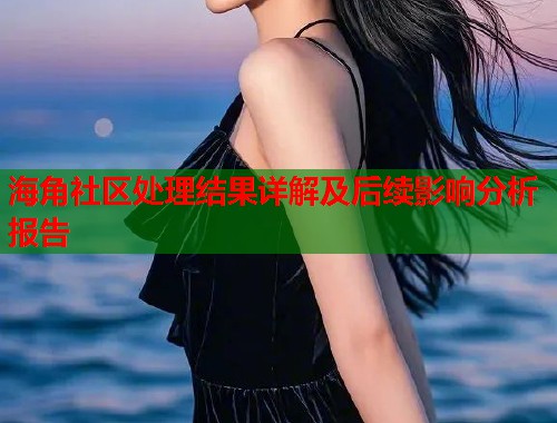 海角社区处理结果详解及后续影响分析报告  第1张
