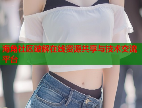 海角社区破解在线资源共享与技术交流平台  第1张
