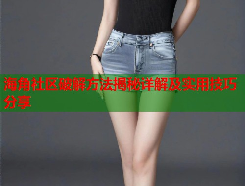 海角社区破解方法揭秘详解及实用技巧分享  第1张