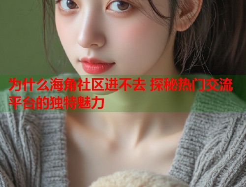为什么海角社区进不去 探秘热门交流平台的独特魅力  第1张